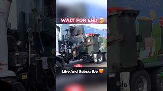 Amazing garbage truck 🤯 [upl. by Matelda]