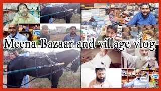 Hazro Pakistan vlog Meena Bazaar horse lover village shop munsab k hazro tv vlog Attock Pakistan [upl. by Iderf229]