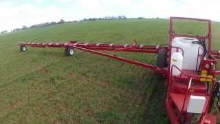 Croplands  WEEDit selective sprayer  Boom Folding Demonstration [upl. by Namilus]