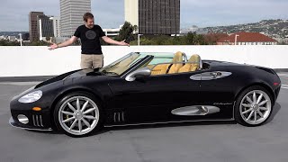 The Spyker C8 Is a Quirky Beautiful Amazing Supercar [upl. by Falconer]