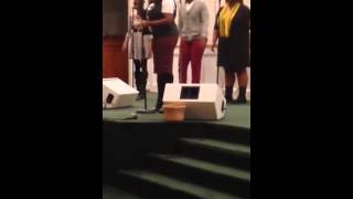 Shawna Harris singing Safe In His Arms by Vickie Winans at Saturday Night Live [upl. by Jit37]