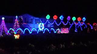 THE BEST AT THE LINCOLN CHRISTMAS LIGHT SHOW IN FREDERICTON [upl. by Jermain]