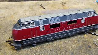 Fleischmann DB V200 diesel locomotive HO scale part 2 [upl. by Jeavons]