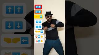 Gasolina ❤VIRAL TIK TOK Dance emoji challenge tutorial tiktok emojidancetutorial ytshorts [upl. by Bunder]