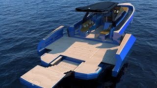 Evo WA Yacht with adjustable deck space [upl. by Lidstone]