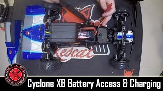 Redcat University  Cyclone XB Battery InstallRemoval and Charging Info [upl. by Kolb38]