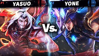 HOW TO PLAY THE YASUO VS YONE ANIME MATCHUP [upl. by Lavina]