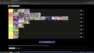 My Little Pony Friendship Is Magic Season 9 Tier List Part 3 [upl. by Alfred]