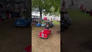 Austin J40 pedal cars at Goodwood Revival 2023 [upl. by Wiskind]