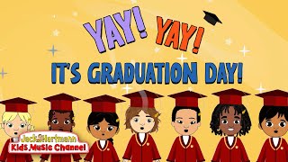 Yay Yay Its Graduation Day  Animated Version  Jack Hartmann [upl. by Siol]