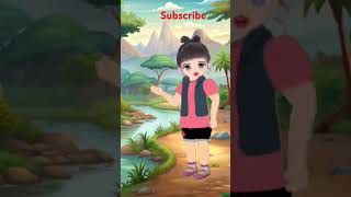 प्रकृतिचश्मे के अंदर चली गईshortcartoon animation ytshort viralvideo trending cartoon [upl. by Portwine]