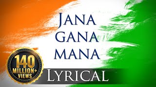 Jana Gana Mana HD  National Anthem With Lyrics  Best Patriotic Song [upl. by Toomay]