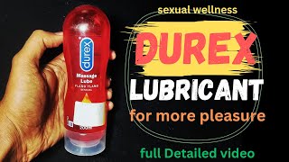 How to use durex lubricant full Detailed video  lubricant gel benefits durex lubricantes [upl. by Nelloc]