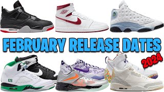 FEBRUARY 2024 AIR JORDAN  NIKE RELEASE DATES 🔥🔥🔥 [upl. by Arehahs]