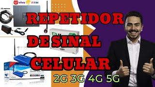 REPETIDOR DE SINAL CELULAR [upl. by Eilujna467]