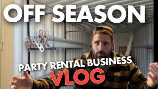 Event Rental OffSeason Prep New Casino Rentals amp Landing Pages 🎲💼  The Rental Guy Weekly Vlog [upl. by Eenyaj588]