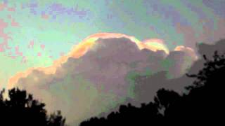 pileus iridescent cloud in Ethiopia [upl. by Draned45]