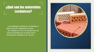 Materiales ceramicos [upl. by Kraus]