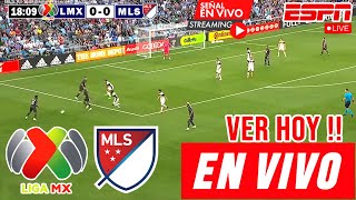 Liga MX vs MLS AllStars en vivo donde ver a que hora juega Partido AllStar Estrellas 2024 hoy [upl. by Kenway]