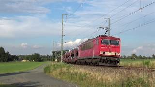 Mit der BR 155 durch ein heißen Sommer in Sachsen [upl. by Holbrook499]