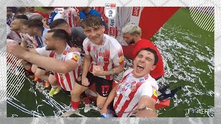 🆙 Going Up Sunderland celebrate promotion with the GoPro 🤳 [upl. by Ynttirb342]