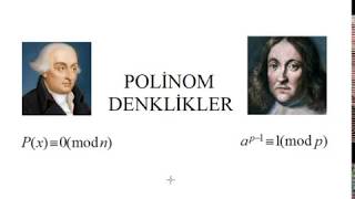 Polinom Denklikler 1 [upl. by Amekahs]