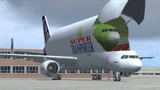 AIRBUS  A Day at Hamburg FSX [upl. by Ahkos]