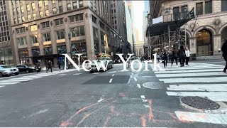 4K  Walking Tour of New York City [upl. by Nered36]