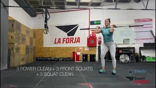 CROSSFIT WOD training 241024 [upl. by Cocks]