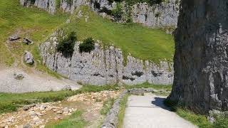 Malham walk to Gordale Scar in Yorkshire Dales [upl. by Sillyrama]