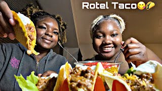 Cook Rotel Tacos With me 🌮😋🔥 Taste test Ft Tripleafam [upl. by Nuhsed]