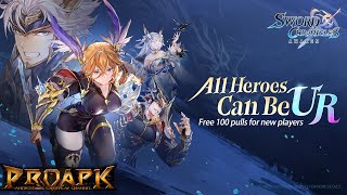 Sword Chronicles AWAKEN Gameplay Android  iOS Official Launch [upl. by Aissac]