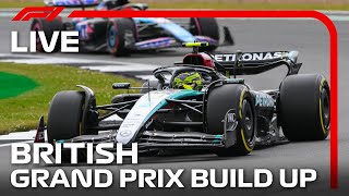 LIVE British Grand Prix BuildUp and Drivers Parade [upl. by Auqinihs]