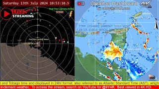 Mon 5th Aug 2024  Weather Dashboard by 9Y4R  Ravindranath quotRobbyquot Goswami  YouTube Live Stream [upl. by Cloots]