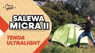 Salewa Micra II Tent  Tenda Ultralight 2P [upl. by Arramahs]