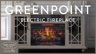 Greenpoint Electric Fireplace 1495FSO28247 [upl. by Darra]