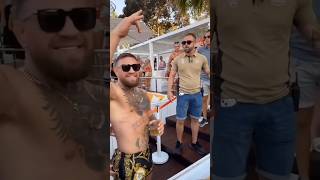 When Conor McGregor celebrated his birthday in Ibiza mcgregor partying obeachibiza [upl. by Ailin]