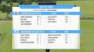 Seaford College 1st XI v Eastbourne College 1st XI [upl. by Bobette]