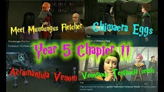 MEET MUNDUNGUS FLETCHER Year 5 Chapter 11 Harry Potter Hogwarts Mystery [upl. by Idoj]