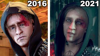 Wrench Unmasked Face Comparison Scene  Watch Dogs 2 amp Watch Dogs Legion Bloodline [upl. by Ytnom757]