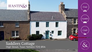 Saddlers Cottage High Street Town Yetholm TD5 8RA  Video Tour [upl. by Zaid25]