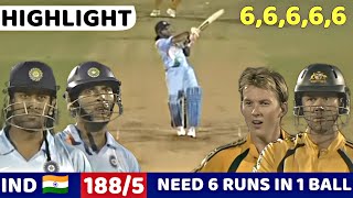 INDIA VS AUSTRALIA T20 WORLD CUP 2007  FULL MATCH HIGHLIGHTS  MOST THRILLING MATCH EVER🔥😱 [upl. by Utimer]