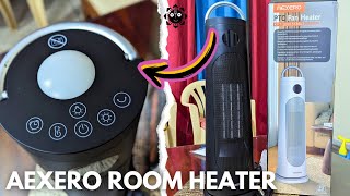 Aexero PTC Heater with Remote  Parents ke liye best Gift  Winter Special Unboxing [upl. by Akisej]