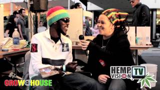 Interview  Marlon quotGanja Farmerquot Asher talks with Lady Reiko [upl. by Wincer]