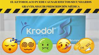 Usos e indicaciones de Ketorolaco Krodol [upl. by Dwight]