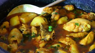 Chicken Curry  Chicken Masala  Masala Poule  ZestyMu Style [upl. by Gaylord]