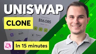 How To Build Crypto DeFi App Uniswap 1Inch  Blockchain tutorial [upl. by Clint484]