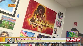 Folsom High School Art Show [upl. by Anigue]