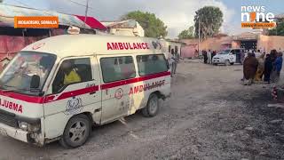 Somalia Deadly Explosion in Mogadishu At Least 32 Killed 63 Injured in Beach Attack  News9 [upl. by Sauls]