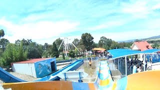 Black Out Water Slide at Funfields [upl. by Arret]